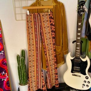 Paisley Bell Bottoms